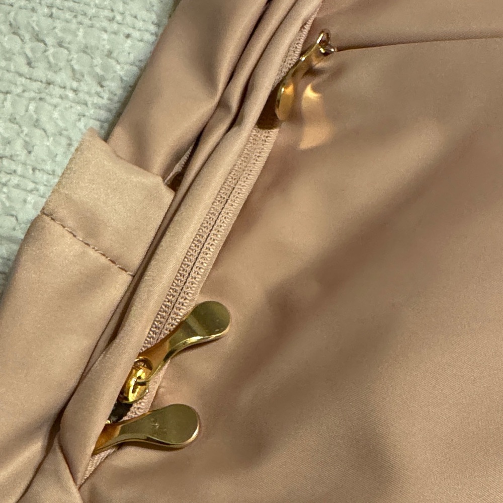 Light Flight Pink Backpack with Gold Accents - Picture 3 of 10